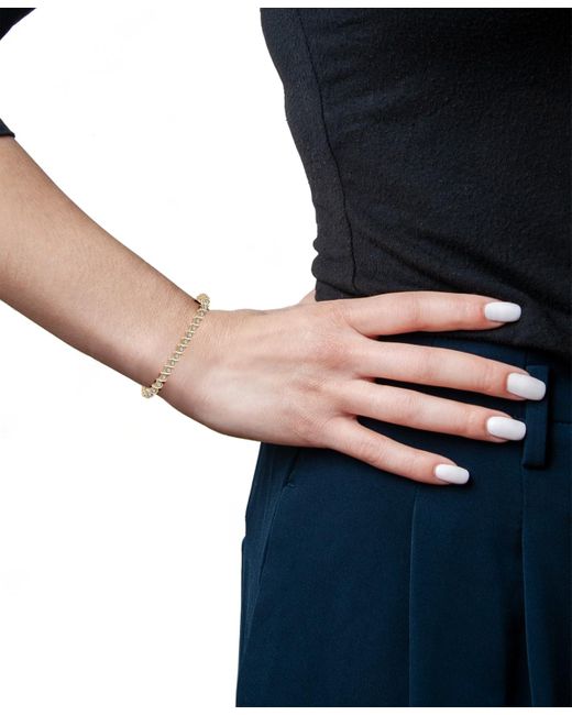 Macy's White Diamond Twist Bracelet (2 Ct. T.w.