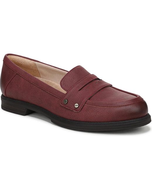 Dr. Scholls Red Hello Slip On Penny Loafers