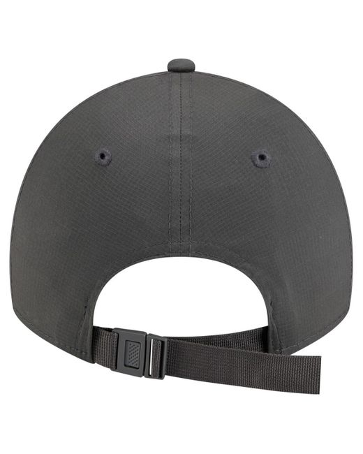 KTZ Gray Denver nuggets Active Ripstop 9twenty Adjustable Hat for men