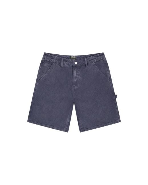 Wesc Blue Carpenter Shorts