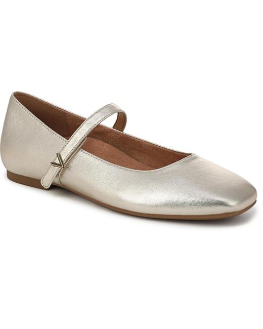 Vionic White Alameda Mary Jane Flats