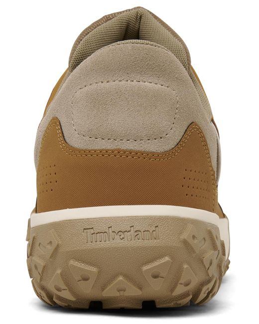 Timberland Brown Greenstride Motion 6 Leather Low Hiking Boots From Finish Line for men