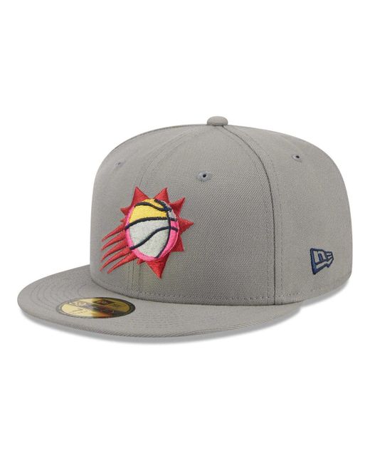 KTZ Gray Phoenix Suns Color Pack 59fifty Fitted Hat for Men Lyst
