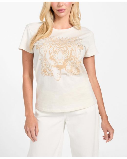 Guess White Short Sleeves T-shirt