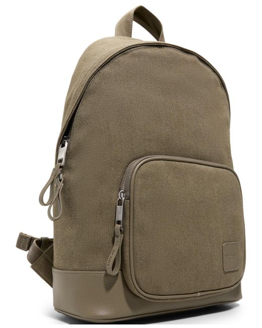 Ted Baker Green Canvas Textile Backpack for men