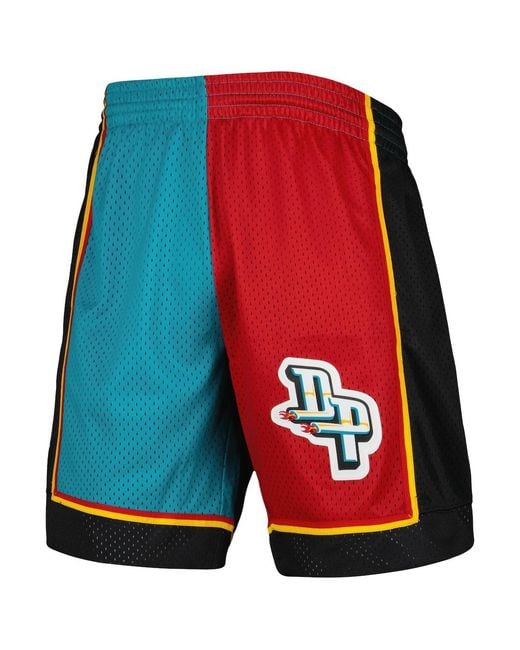Mitchell & Ness Red Teal for men