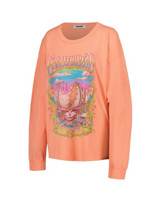 Daydreamer Orange The Grateful Dead Merch Long Sleeve T-shirt