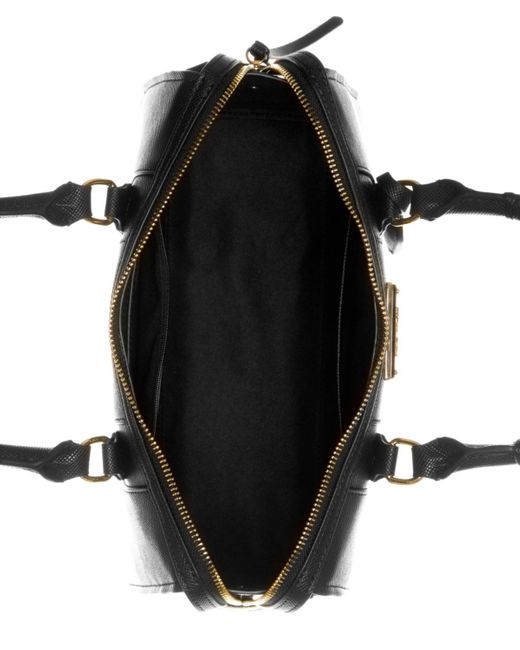 Nine West Black Brodie Box Satchel Bag