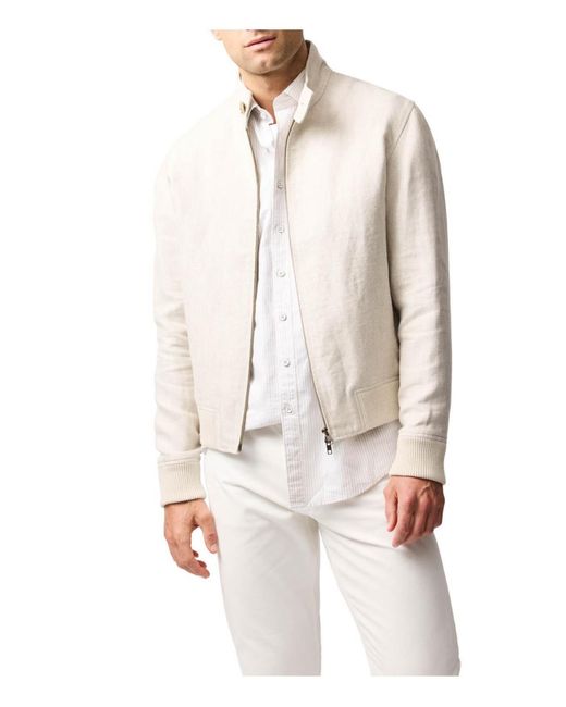 Rodd & Gunn White Staveley Jacket for men
