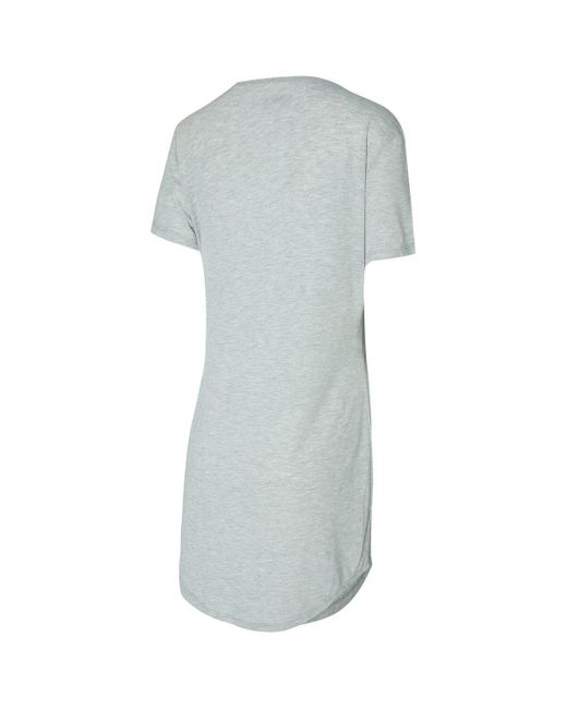 Concepts Sport Blue Chicago Bears Petition Knit Notch Neck Nightshirt
