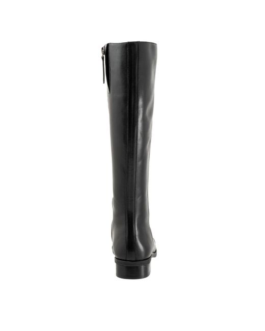 Trotters Black Alexis Wc Boot