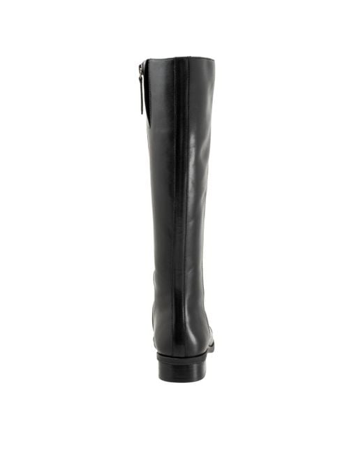 Trotters Black Alexis Wc Boot