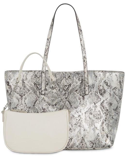 INC International Concepts Metallic Zoiey 2-1 Tote