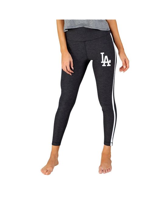 Concepts Sport Blue Charcoal/white Los Angeles Dodgers Centerline Knit leggings