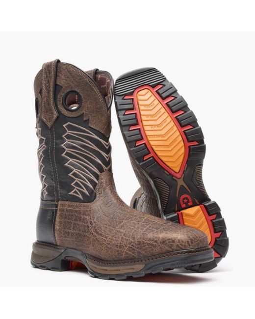 Durango Brown Maverick Xp Steel Toe Waterproof Western Work Boot for men