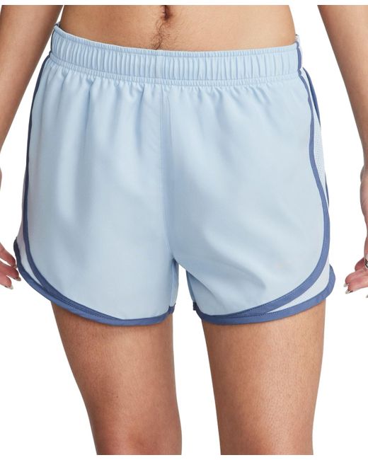 Nike Blue Tempo Brief-lined Running Shorts