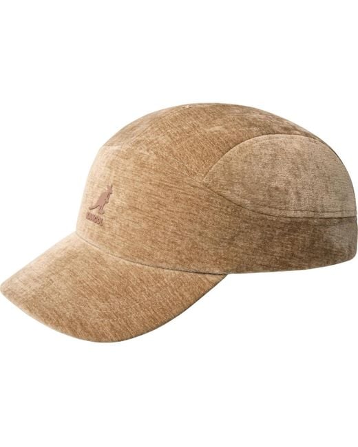 Kangol Natural Velvet Drape 5-panel Baseball