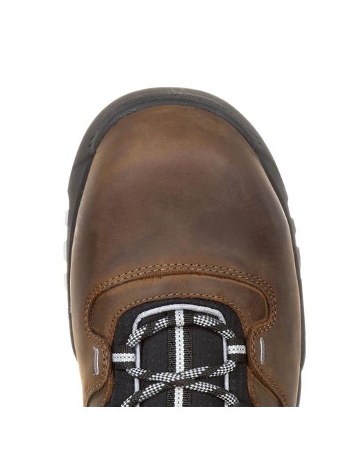 Georgia Boot Brown Amplitude Composite Toe Waterproof Work Boot for men