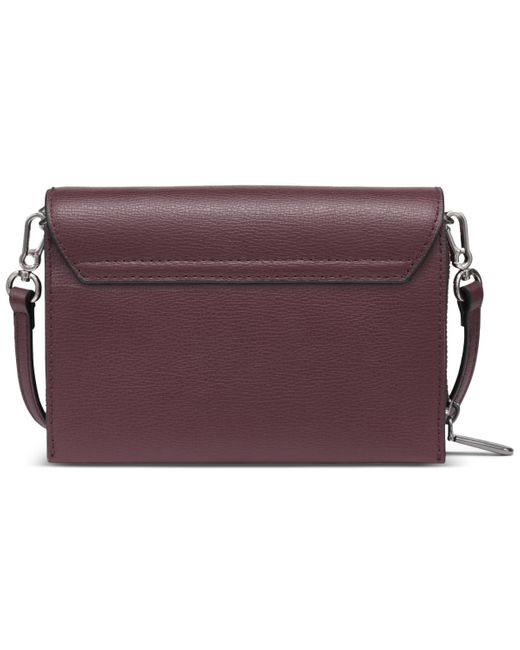 Karl Lagerfeld Purple Lourdes Crossbody