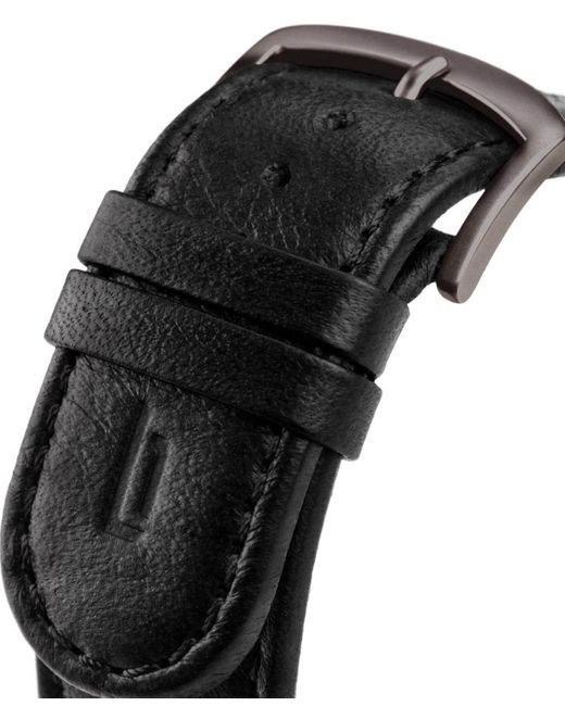 Lilienthal Berlin Myth Chronograph Leather Watch 42mm in Gray for Men