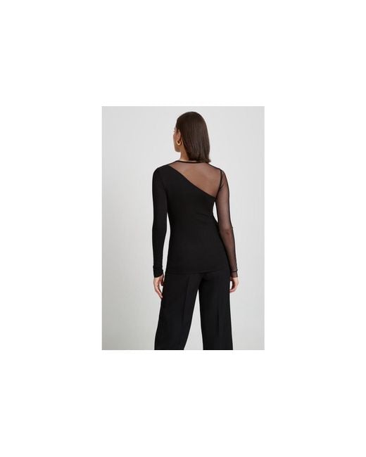 MARCELLA Black Milo Top