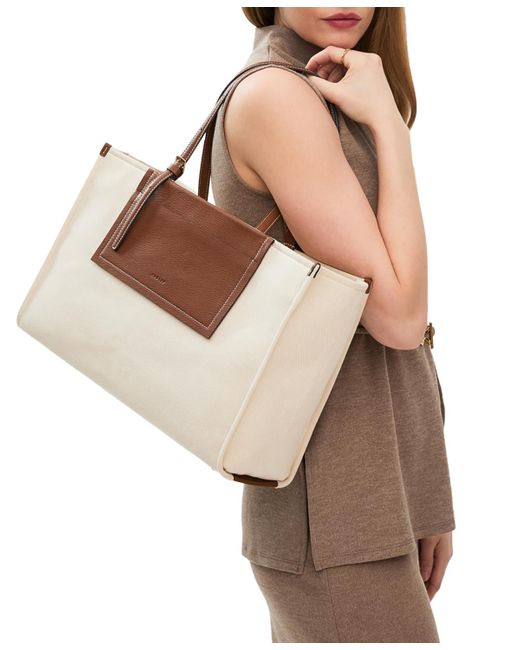 Radley Brown The Burlington Large Canvas Tote