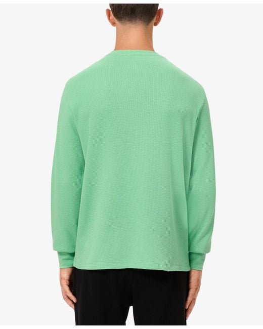 Lacoste Green Small Croc Thermal Long Sleeve T-shirt for men