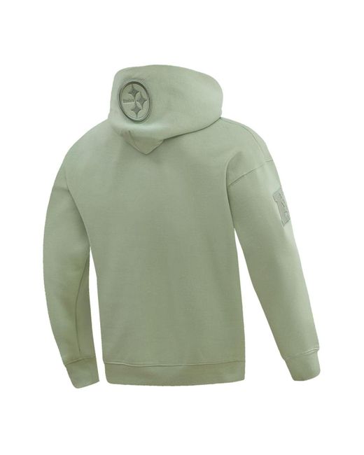 Pro Standard Light Green Pittsburgh Steelers Neutral Drop Shoulder Pullover  Hoodie for Men | Lyst