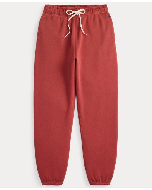 Polo Ralph Lauren Red Fleece Drawstring Sweatpants