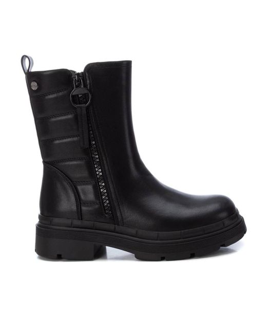 Xti Black Casual Booties By