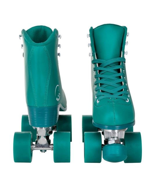 C7skates Green Dark Magic Quad Roller Skates (
