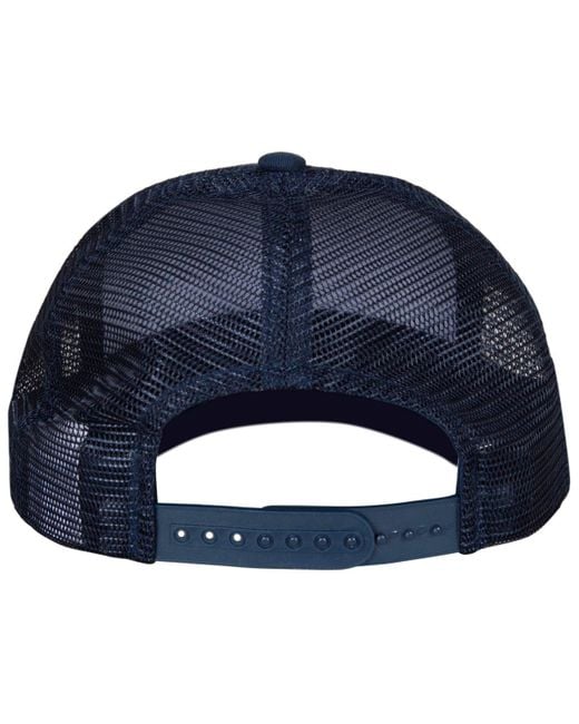 Lucky Brand Blue Clover Patch Trucker Hat