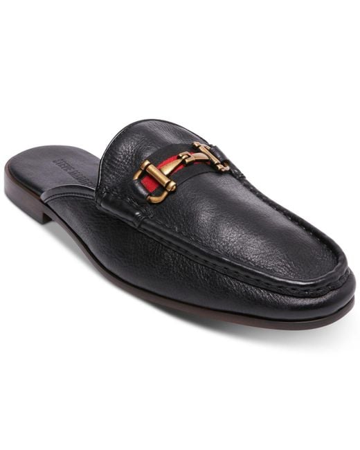 Steve Madden Black Delish Leather Mules for Men Lyst
