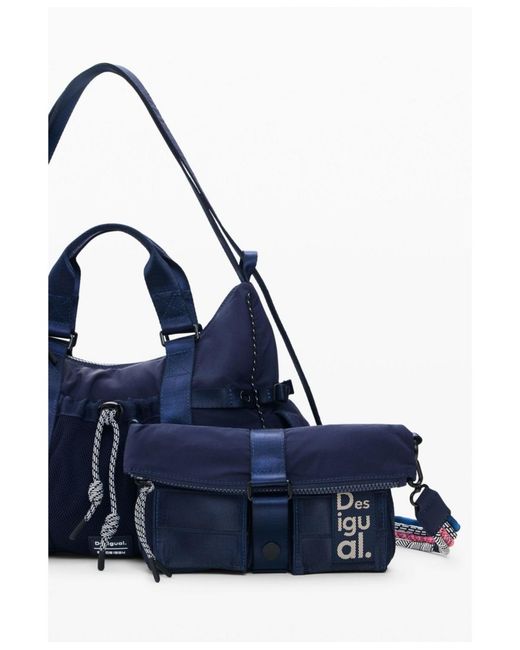 Desigual Blue Medium Backpack