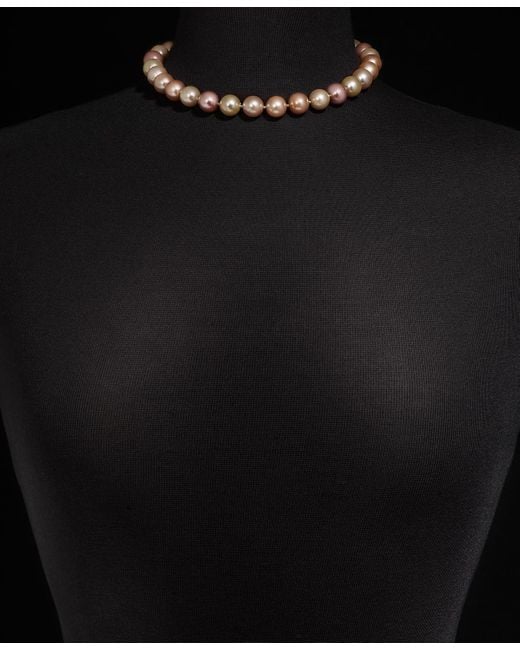 Charter Club Natural Imitation Pearl Collar Necklace