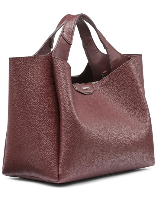 DKNY Purple Willa Top Handle Satchel Bag