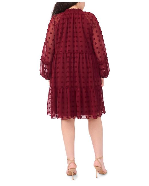 sachin and babi light blue dress Fun & Flirty Denim & Supply Floral Chiffon Babydoll Dress