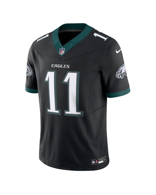 Nike Black A.j. Brown Philadelphia Eagles Alternate Vapor F.u.s.e. Limited Jersey for men