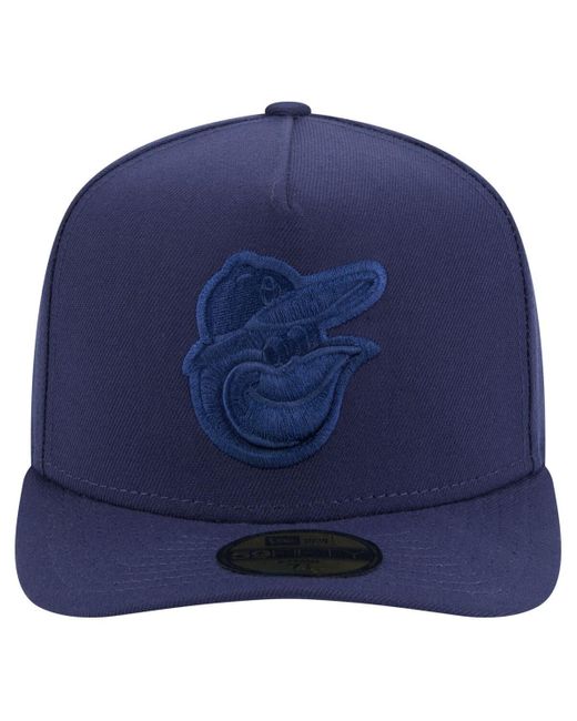 KTZ Blue Baltimore Orioles Color Pack A-frame 59fifty Fitted Hat for men