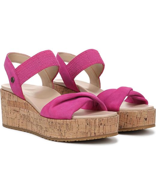 Vionic Pink Darla Espadrille Sandals