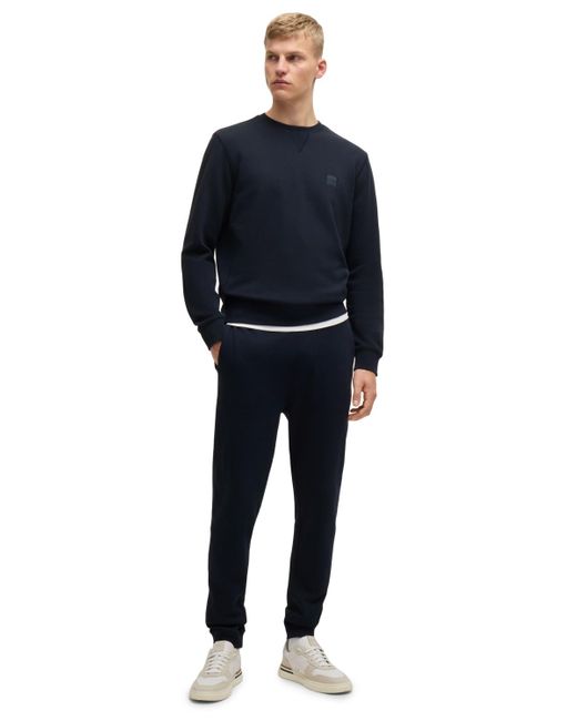 Boss Blue Boss By Logo Patch Tracksuit Bottoms for men