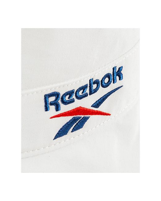 Reebok White Logo Bucket Hat