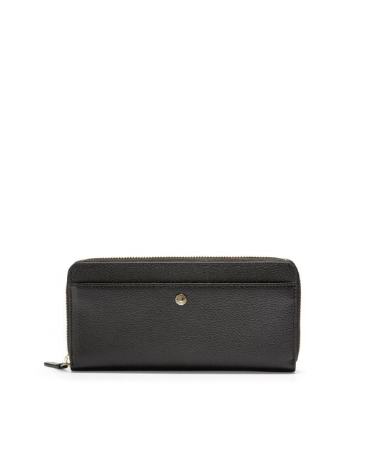 Cole Haan Leather Grand Series Vartan Continental Wallet in Black | Lyst