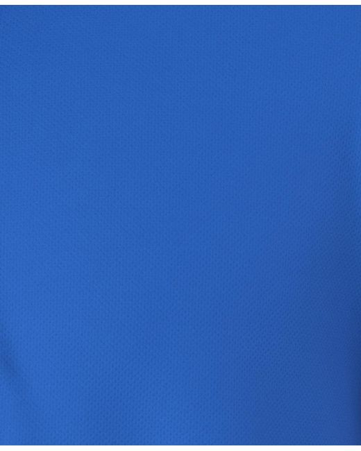 PGA TOUR Blue Airflux Regular-fit Mesh Performance Golf Polo Shirt for men