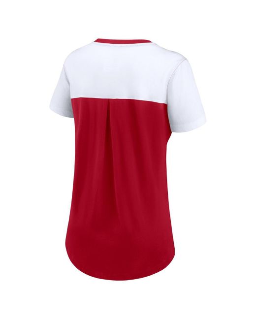 Nike Red Kansas City Chiefs Preferred Yoga Inspired Fashion Top