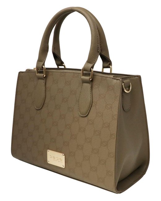 Bebe Lizzie Triple Entry Satchel Save 60 Lyst