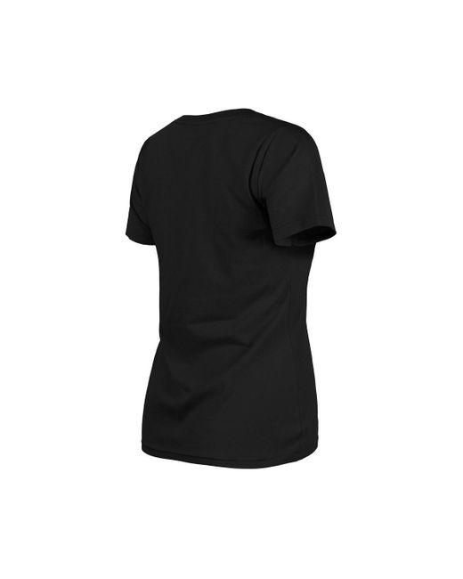 KTZ Black Chicago Cubs Dia De Los Muertos V-neck T-shirt