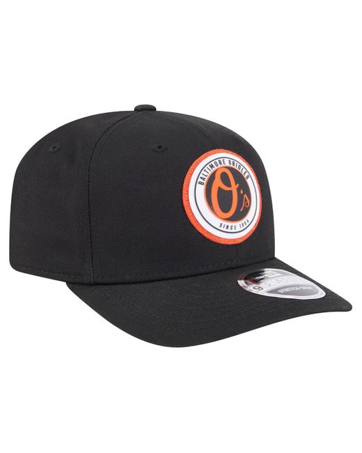 KTZ Blue Baltimore Orioles Circle Patch 9seventy Stretch-snap Hat for men