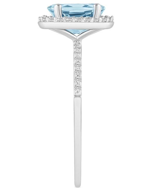 Macy's Blue Lab-created Ruby (1-1/4 Ct. T.w.