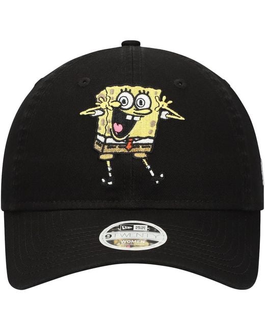KTZ Black Spongebob Squarepants 9twenty Adjustable Hat